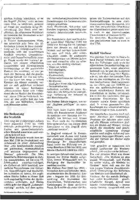 Vorschauseite 4: Geschichtliche Entwicklung des Gesundheitswesens