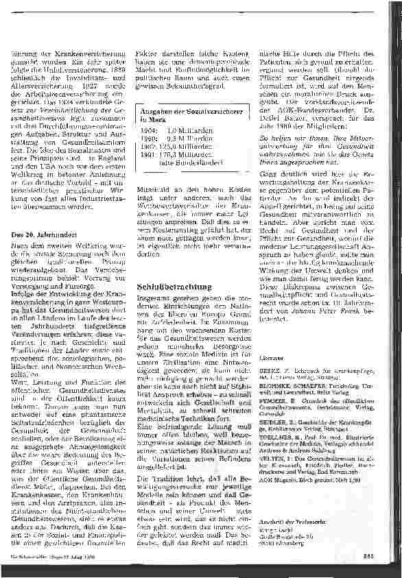 Vorschauseite 6: Geschichtliche Entwicklung des Gesundheitswesens