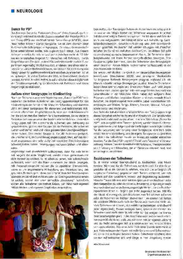 Vorschauseite 4: Let s Dance mit Parkinson