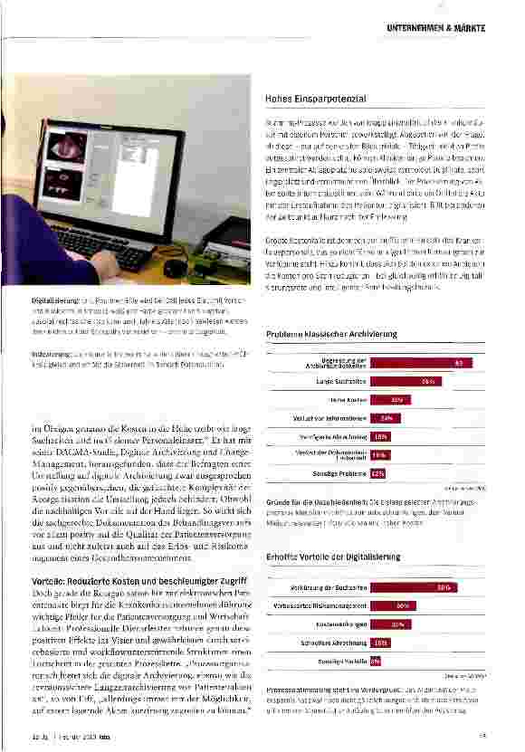 Vorschauseite 2: Ein wichtiger Schritt zur elektronischen Patientenakte