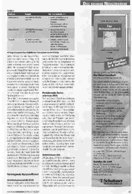 Vorschauseite 3: Angeborene Herzfehler