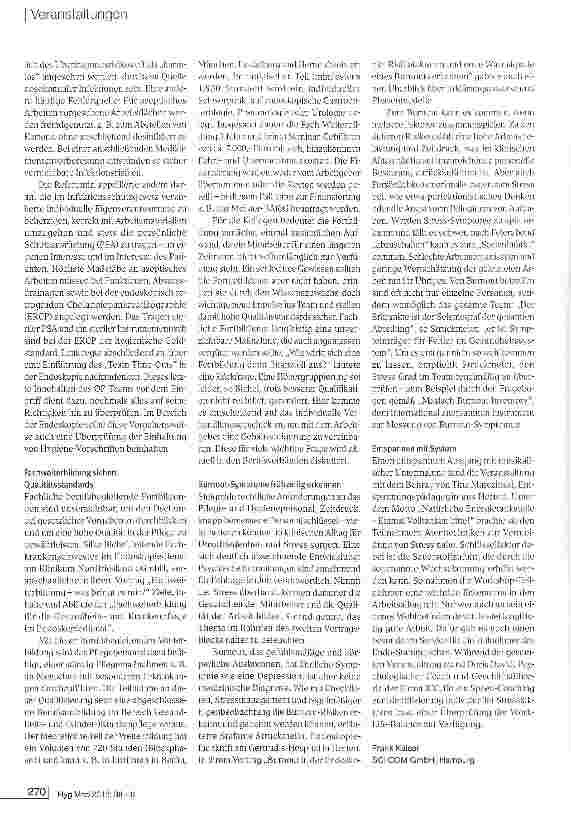 Vorschauseite 2: Qualitätsstandards in der Endoskopie: Fachlich am Ball bleiben
