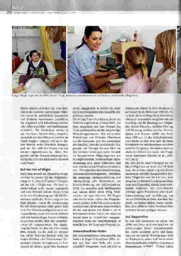 Vorschauseite 3: Brücke zwischen Medizin und Pflege