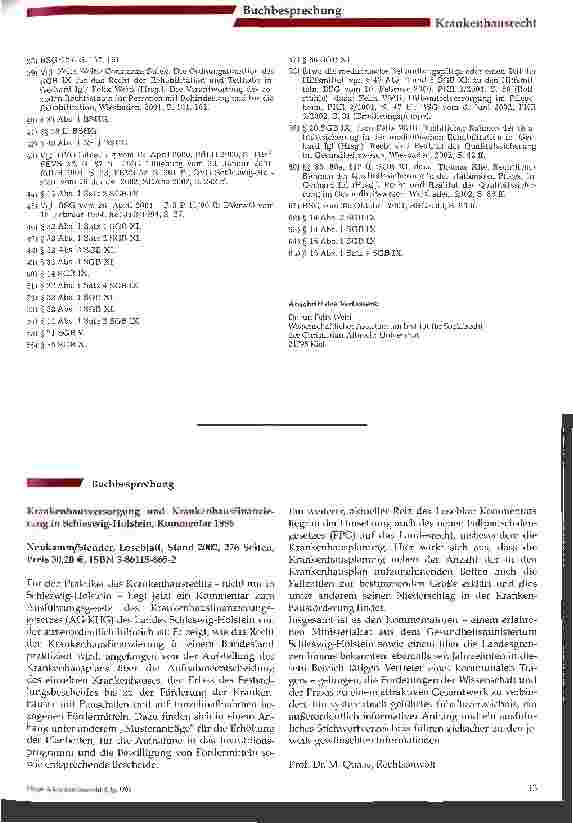 Vorschauseite 6: Rechtliche Grundlagen der pflegevermeidenden Rehabilitation