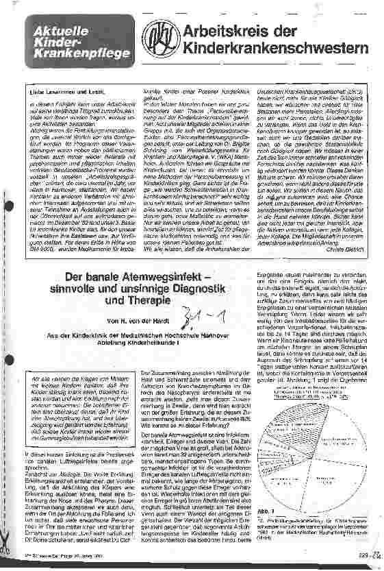 Vorschauseite 1: Der banale Atemwegsinfekt - sinnvolle und unsinnige Diagnostik und Therapie