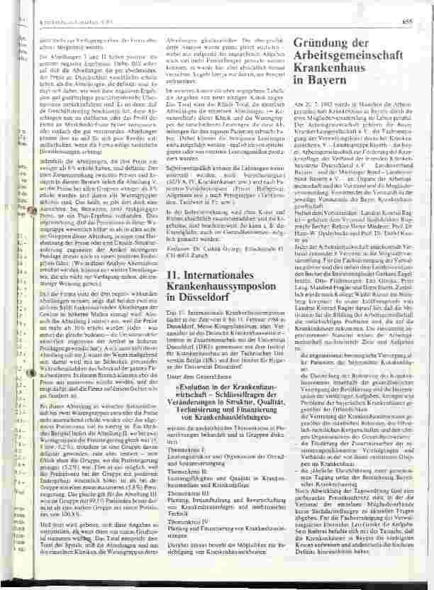 Vorschauseite 4: Wirtschaftlichkeit im Spitalwesen Eine Untersuchung nach Lösungen