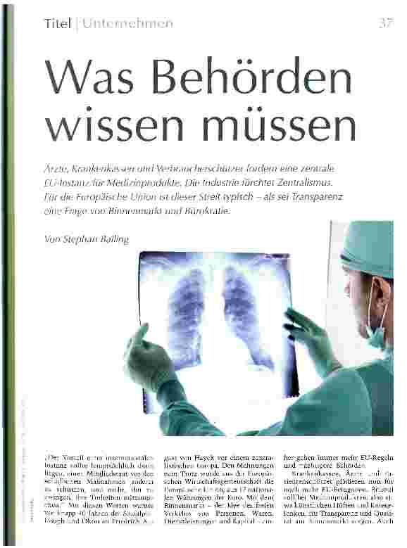 Vorschauseite 1: Was Behörden wissen müssen
