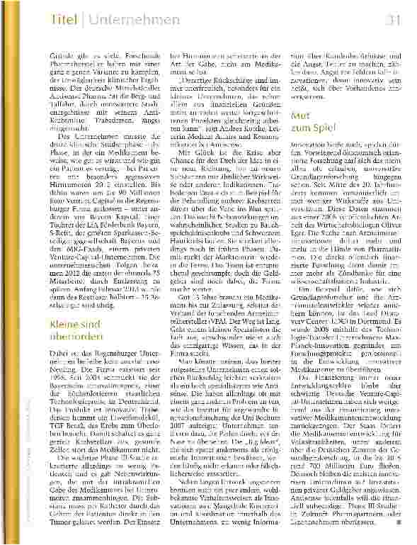 Vorschauseite 2: Scheitern ist die Regel