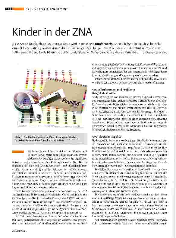 Vorschauseite 1: Kinder in derZNA