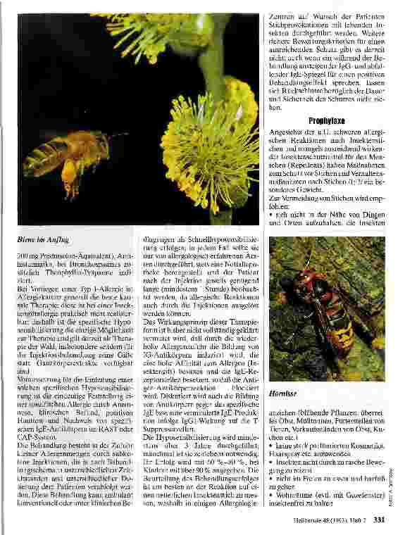 Vorschauseite 2: Insektengiftallergie