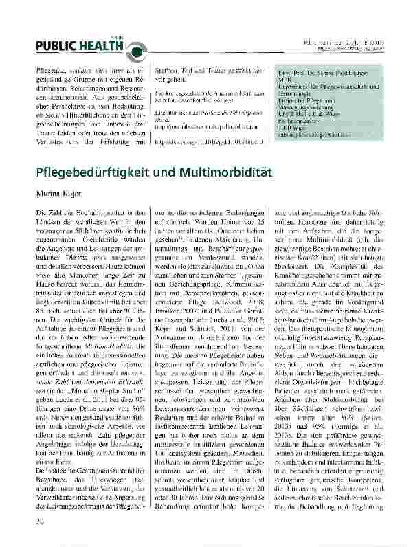 Vorschauseite 3: Angehörige in End-of-Life Care - die Vielfalt ihrer Rollen und Herausforderungen