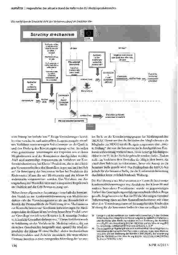 Vorschauseite 6: Der aktuelle Stand der Reform des EU-Medizinprodukterechts- Probleme und Perspektiven aus Sicht der EU Kommission -