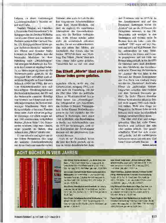 Vorschauseite 2: Als „68erin nach wie vor aktiv