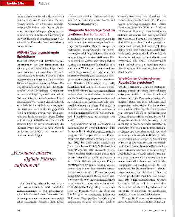 Vorschauseite 2: Personalentwicklung: Fachkräfte mit Kreativität gesucht