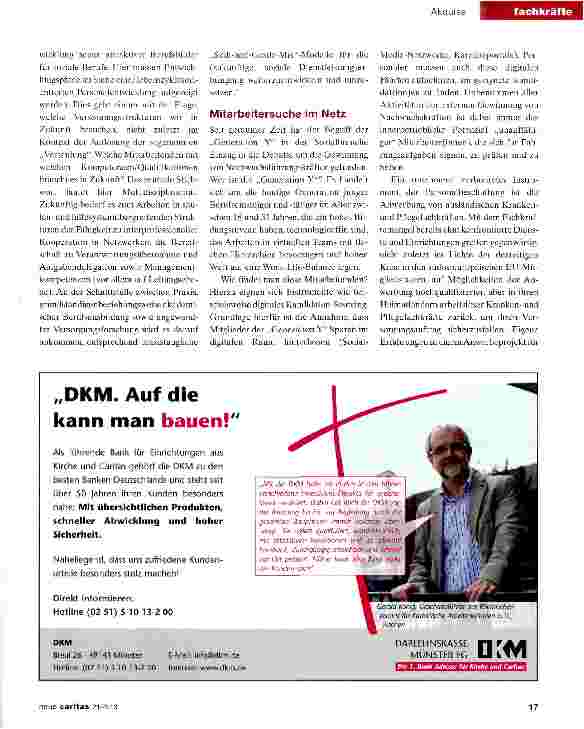 Vorschauseite 3: Personalentwicklung: Fachkräfte mit Kreativität gesucht