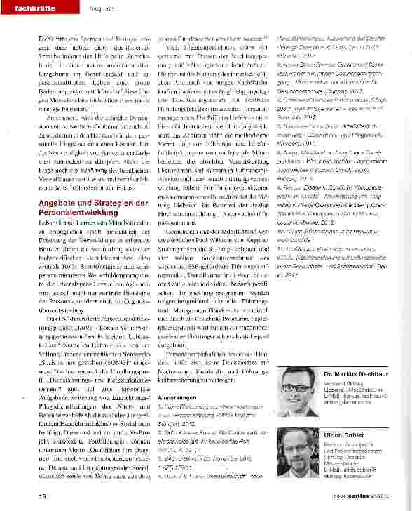 Vorschauseite 4: Personalentwicklung: Fachkräfte mit Kreativität gesucht