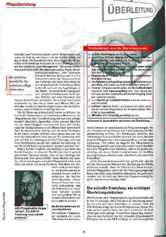 Vorschauseite 3: Gelungene Kooperation
