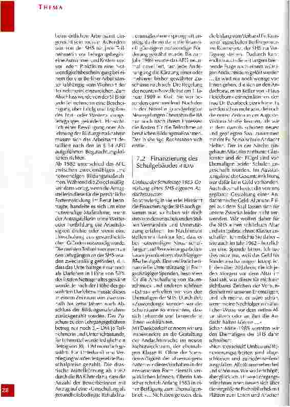 Vorschauseite 3: Chronik der Schwesternhochschule der Diakonie/Berlin Teil 5
