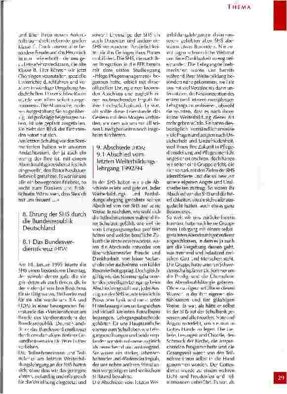Vorschauseite 4: Chronik der Schwesternhochschule der Diakonie/Berlin Teil 5