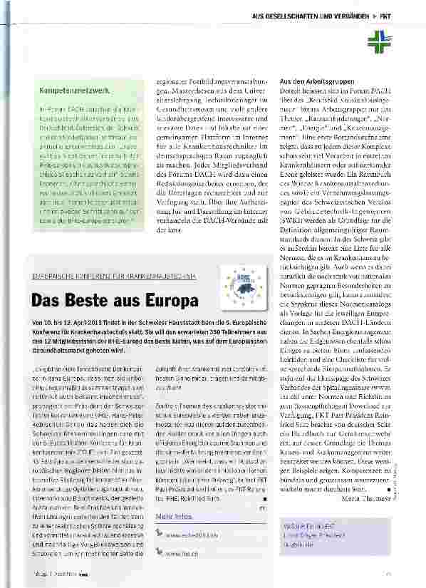Vorschauseite 2: Grenzüberschreitend optimiertes Technikmanagement