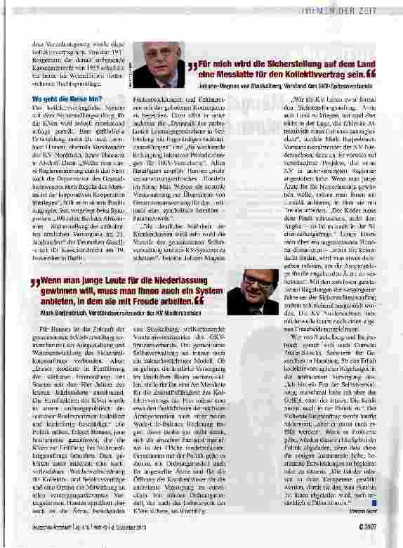 Vorschauseite 2: Alles gut zum Jubiläum?