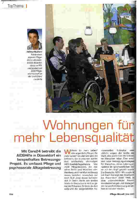 Vorschauseite 1: Wohnungen für mehr Lebensqualität