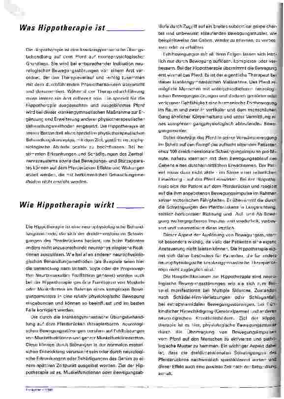 Vorschauseite 3: Therapiepartner Pferd