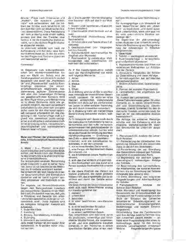 Vorschauseite 3: Von einem krankheitsorientierten zu einem patientenorientierten Krankenpflegeunterricht 2. Teil und Schluß
