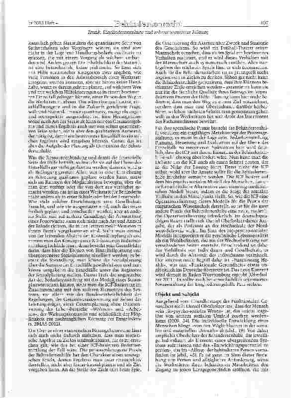 Vorschauseite 3: Eingliederungshilfe und arbeitsorientierte Bildung