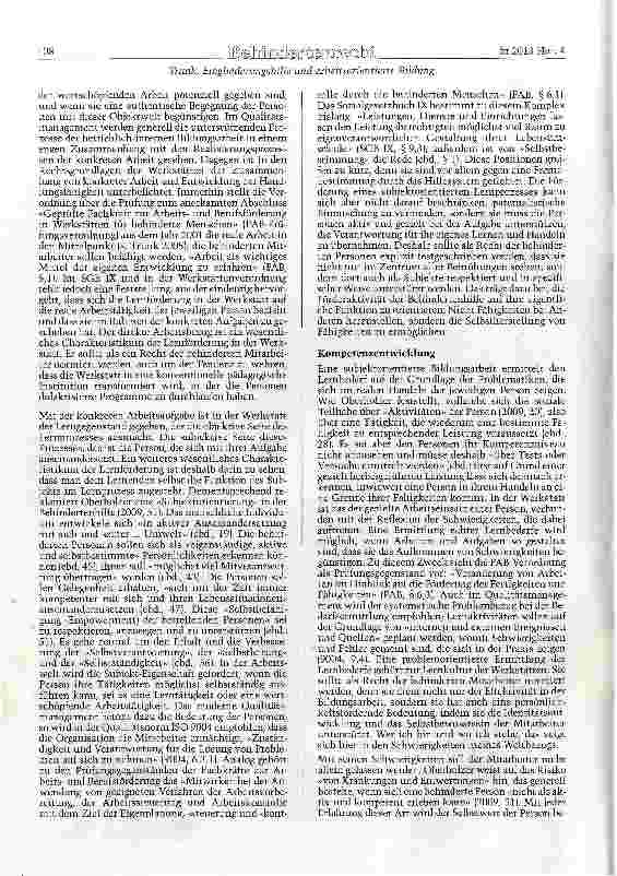 Vorschauseite 4: Eingliederungshilfe und arbeitsorientierte Bildung