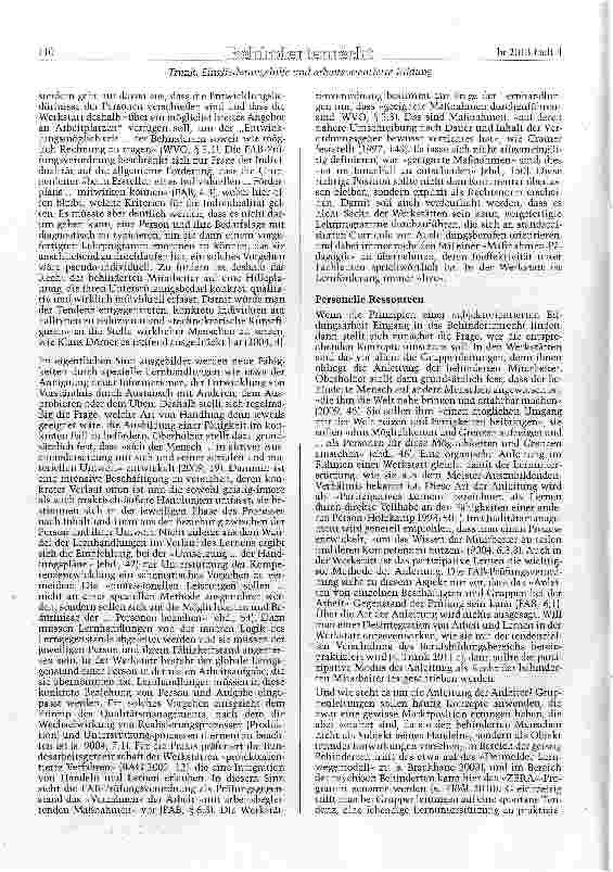 Vorschauseite 6: Eingliederungshilfe und arbeitsorientierte Bildung