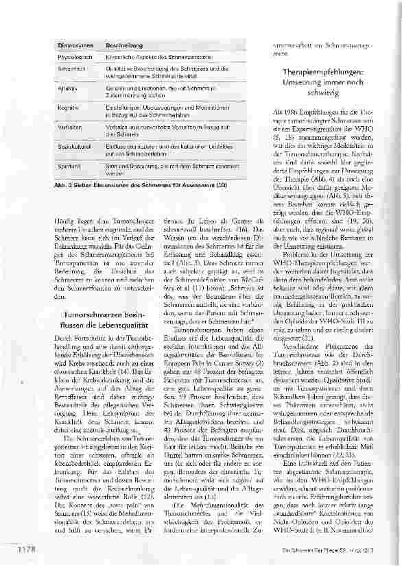 Vorschauseite 3: TUMORSCHMERZEN WIRKUNGSVOLL BEHANDELN