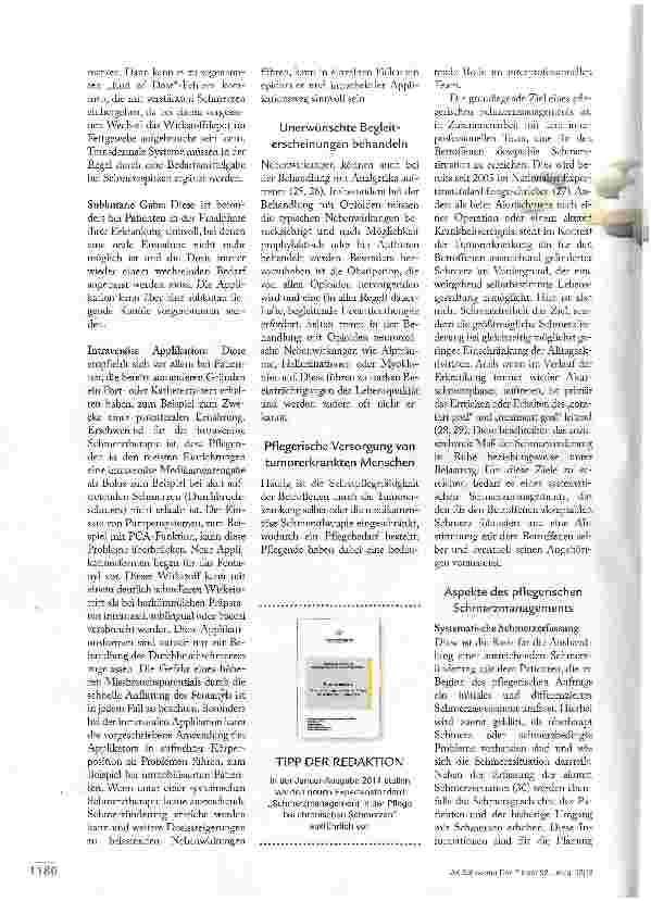 Vorschauseite 5: TUMORSCHMERZEN WIRKUNGSVOLL BEHANDELN