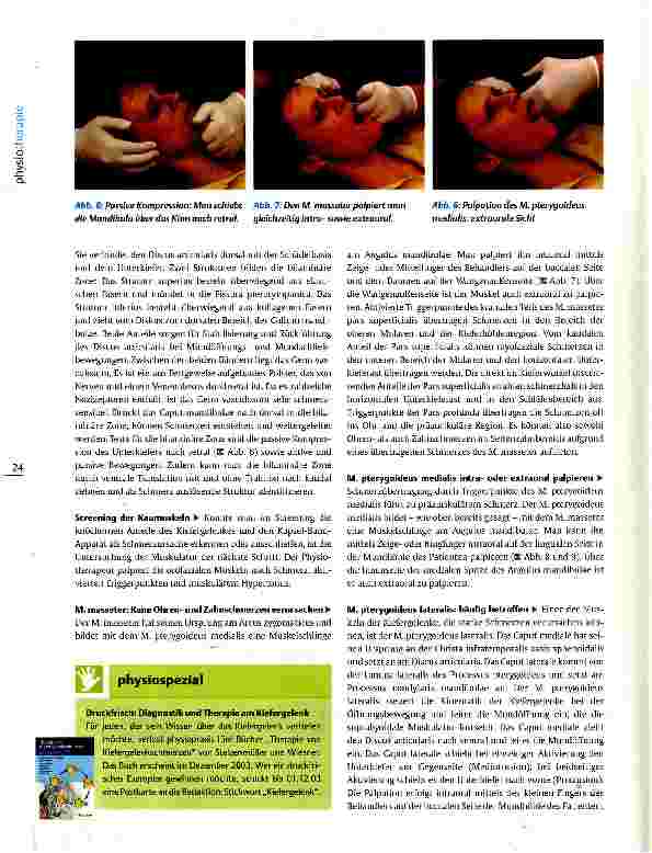 Vorschauseite 3: Screening bei craniomandibulärer Dysfunktion Kiefergelenkstörungen auf der Spur