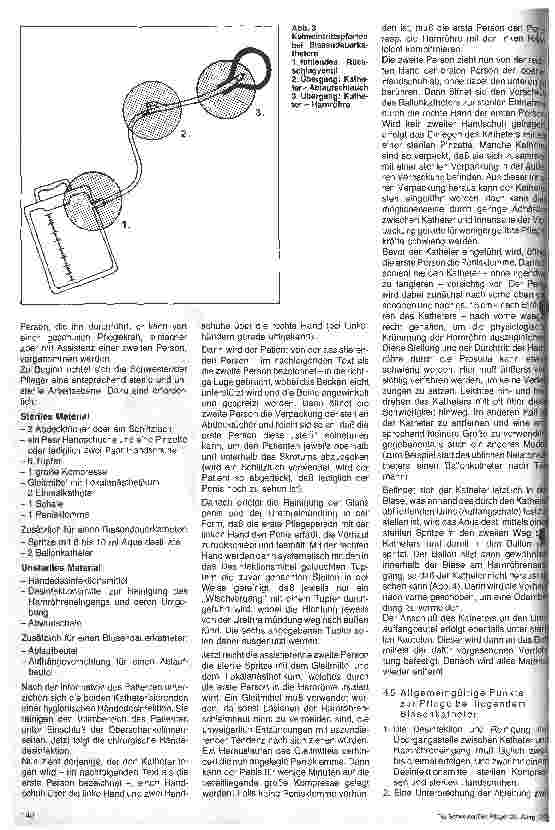 Vorschauseite 3: Hospitalinfektion in der Urologie aus der Sicht der Krankenpflege