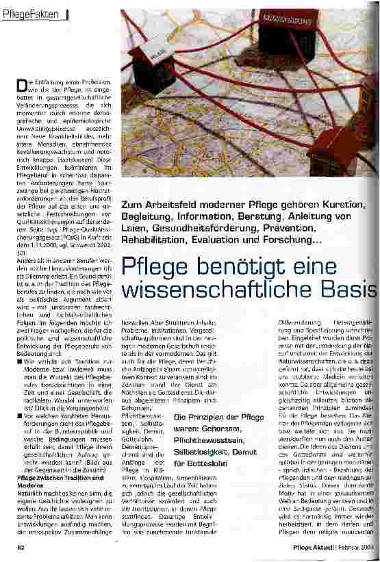 Vorschauseite 5: Die alten Maßeinheiten sind überholt Die Pflege-Personalregelung (PPR) und die Leistungserfassung in der Pflege (LEP) an der Praxismesslatte der onkologischen Pflege