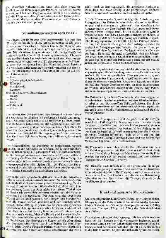 Vorschauseite 4: Die Bobath-Therapie und ihre Bedeutung für die Pflege und Rehabilitation von Hemiplegikern