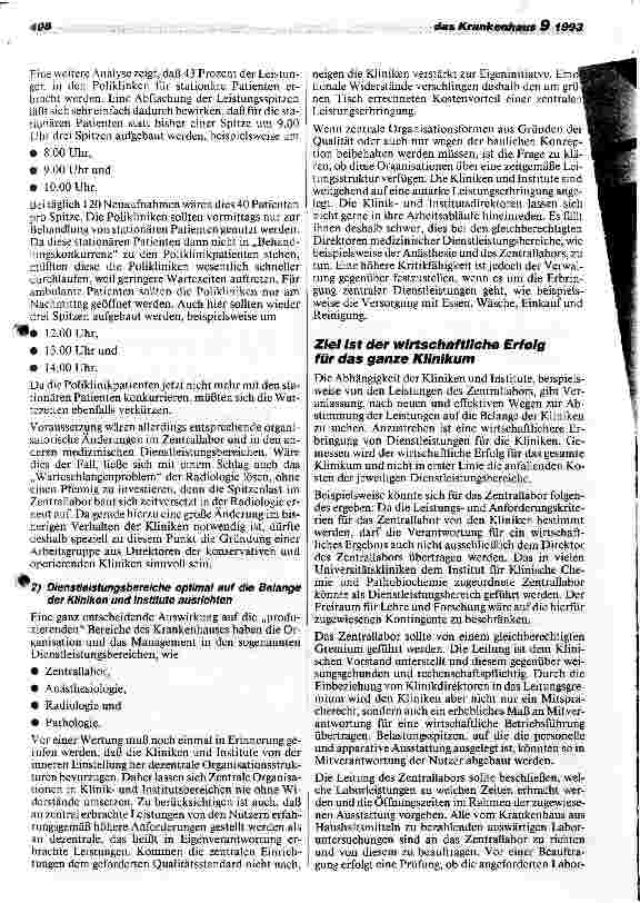Vorschauseite 5: Lean Production und verbessertes Kostenmanagement Konsequenzen des GSG am Beispiel eines UniKlinikums