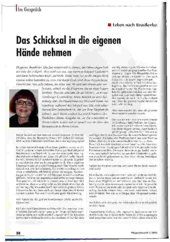 Vorschauseite 1: Das Schicksal in die eigenen Hände nehmen