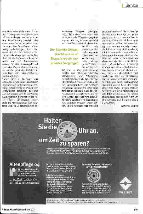 Vorschauseite 2: Dienstwagen ganz privat?