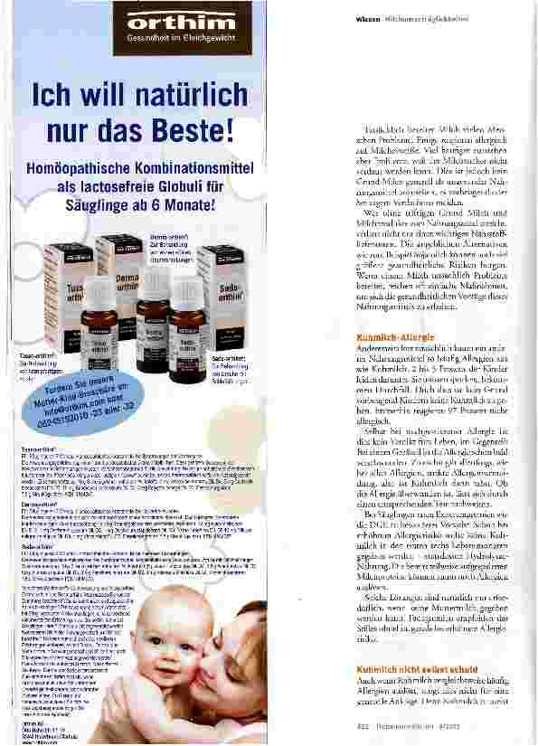 Vorschauseite 2: Milch gesund genießen