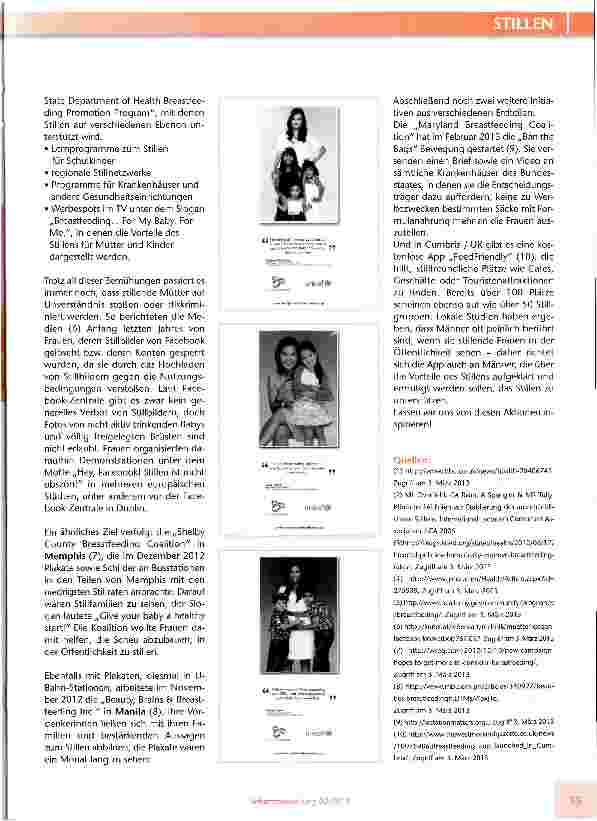 Vorschauseite 2: Beauties, Apps & Billboards for Breastfeeding
