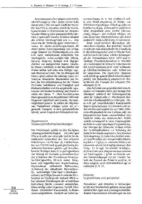 Vorschauseite 2: Noch nicht da und schon in Gefahr- Notfälle während der Schwangerschaft