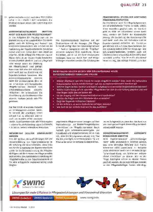 Vorschauseite 4: Expertenstandards erfolgreich einführen