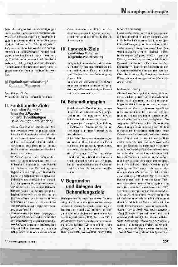 Vorschauseite 3: Evidenzbasierte Neurophysiotherapie - Befund, Behandlungsplan und klinisch-experimentelle Evidenzbasierung des zweiwöchigen Behandlungsabschnittes eines Multiple Sklerose Patienten