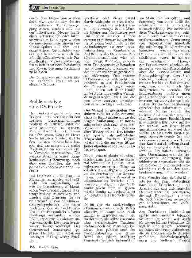 Vorschauseite 2: Konzeption und Entwicklung eines PersonalinfoSystems Praxistip Fallbeispiel: UniKlinik Frankfurt