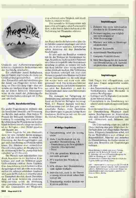 Vorschauseite 3: Dienst und Kleidung - unvereinbar?