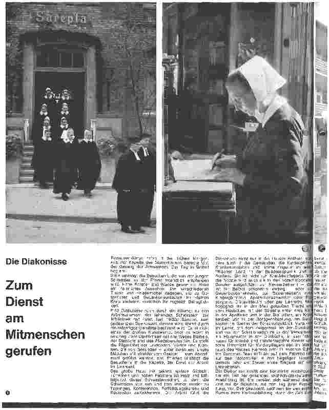 Vorschauseite 1: Die Diakonisse Zum Dienst am Mitmenschen gerufen
