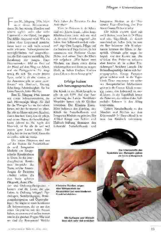 Vorschauseite 2: Selbst etwas bewirken Naturmedizin