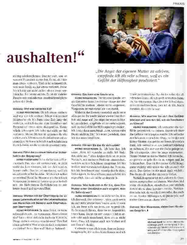 Vorschauseite 2: Hilflosigkeit aushalten
